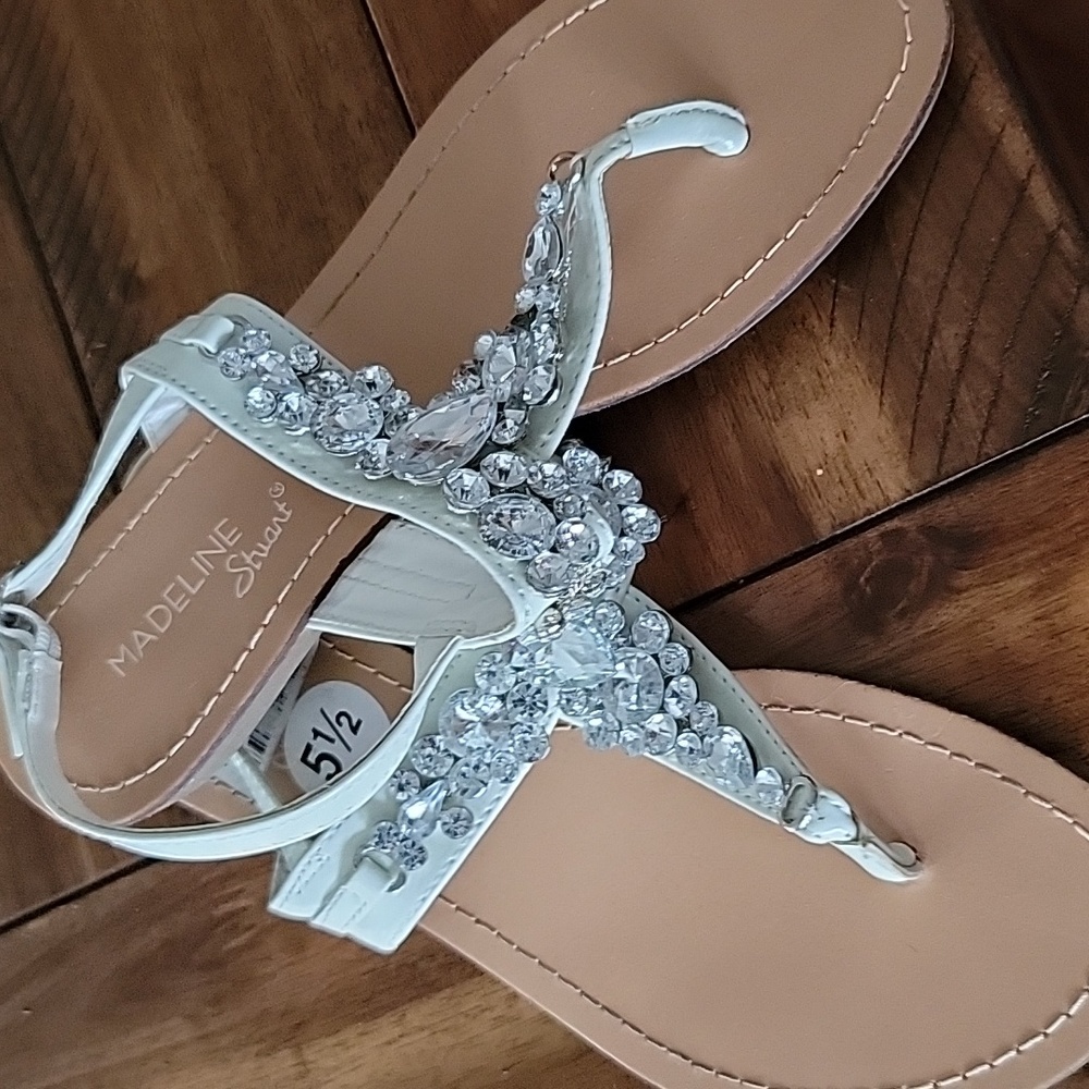 Madeline  Staurt Rhinestone  Sandals
